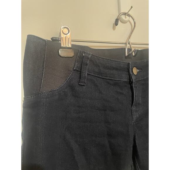 Isabel by Ingrid and Isabel Jeans Women's Sz 4 Dark Denim Maternity Jegging - Picture 3 of 5
